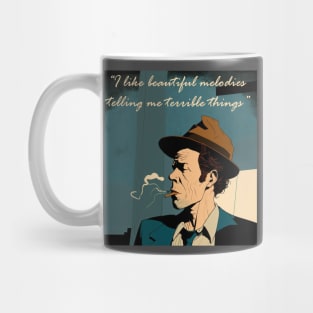 Tom Waits' beautiful melodies Mug